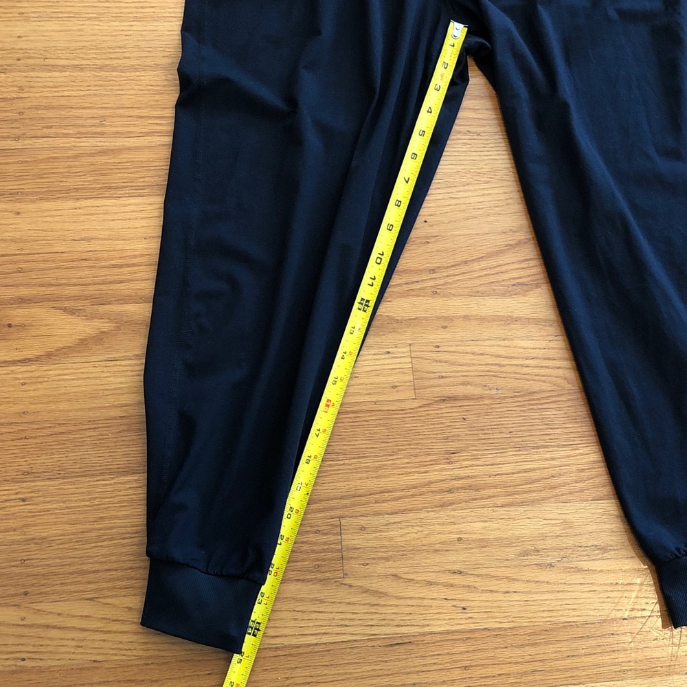 Zella Black Sleeveless Jumpsuit with Drawstring Waist, EUC, L - Picture 7 of 16